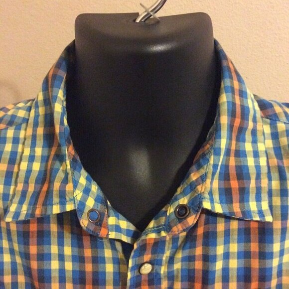 North Face Snap Button Shirt sz Small - Picture 4 of 11